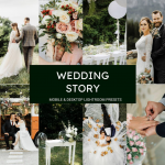 10种轻盈明亮的婚礼LR预设