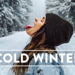 冬季雪景人像调色Lightroom预设