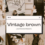 棕色复古电影胶片色彩Lightroom预设