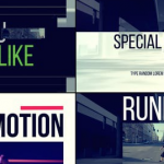 时尚动态开场片头PR模板