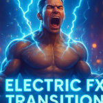 【FCPX插件】11组能量电流闪电雷击特效视频转场预设