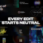 【FCPX插件】30个潮流时尚炫彩美学动感片头标题转场视觉特效