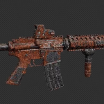 Blender插件-一键添加老化陈旧污垢磨损划痕材质 One Click Age V2.0.3