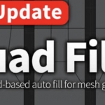 Blender插件-快速修补模型中缺失区域 Quad Filler V1.0.2