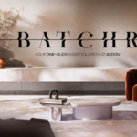 Blender插件-室内模型资产预设可视化助手 BatchR Pro V1.1