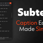 PR脚本-SRT字幕文件导入编辑工具 Subtext v1.0.0
