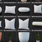 Blender插件-583种室内家具装饰品3D模型资产预设 Interniq V2.1.1