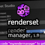 Blender插件-渲染设置储存管理