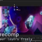 AE-实时光线边缘混合包裹插件 LightWrap v1.1.1